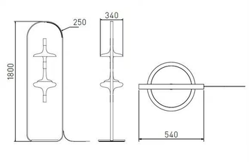 PYRIA - Brass floor lamp by Cider Edition - view 3